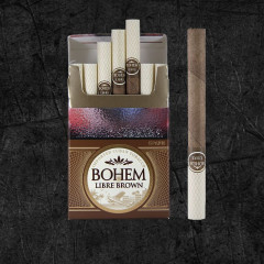 Сигариллы Бохем Либре Браун (Bohem Libre - Brown) Сигариллы со вкусом шоколада, формата Кинг Сайз